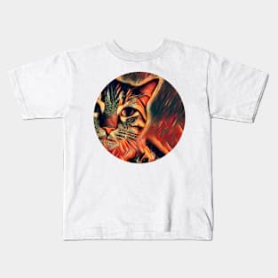 Active mycat, revolution for cats Kids T-Shirt